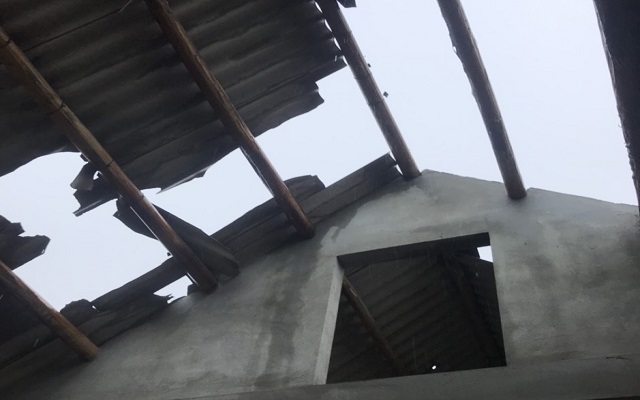 Quảng Trị: 67 mái nhà dân bị lốc xoáy thổi bay
